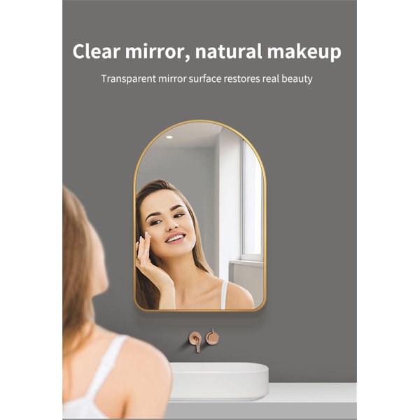 Orren Ellis Modern Frameless Lighting Bathroom / Vanity Mirror Wayfair